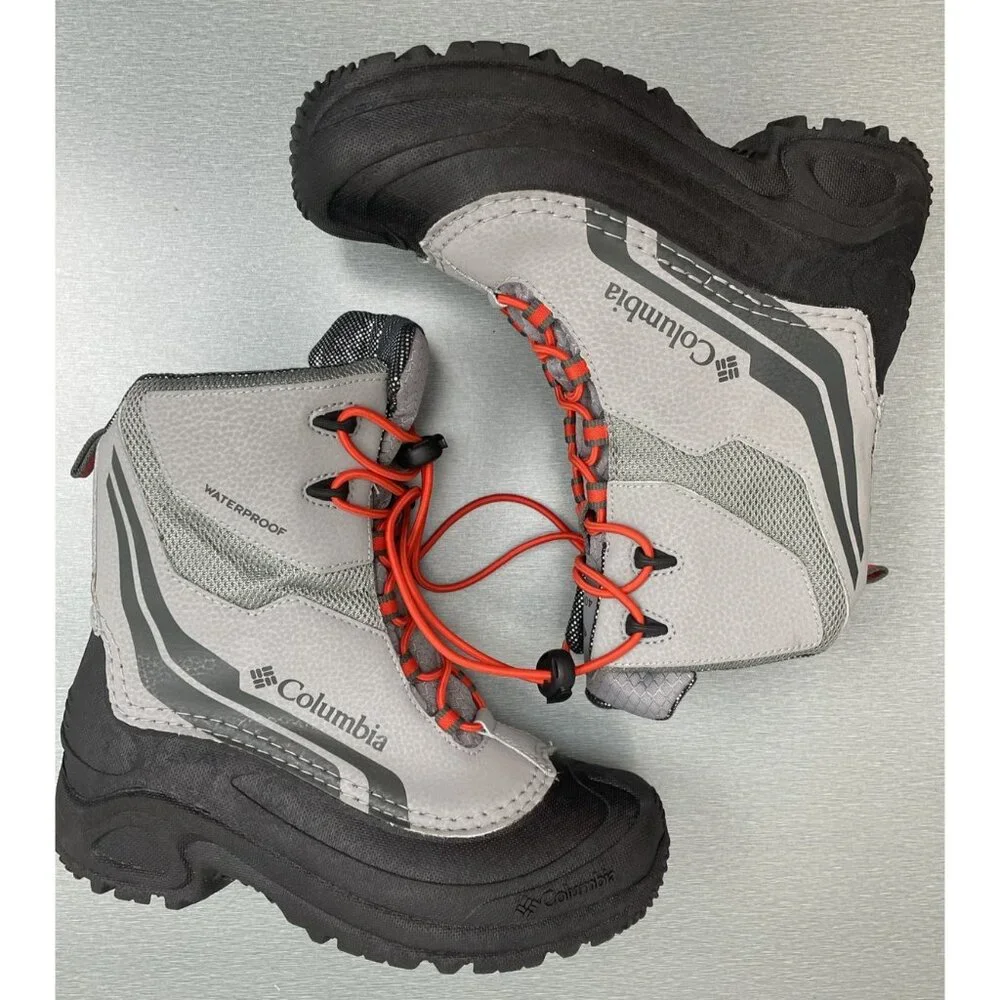 YOUTH COLUMBIA Winter Snow Bugaboot 400 Grams Waterproof Omni-Heat size 4
